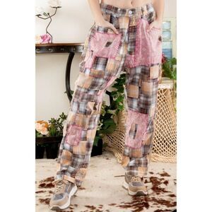 Just Out of the Mine Patchwork Pants